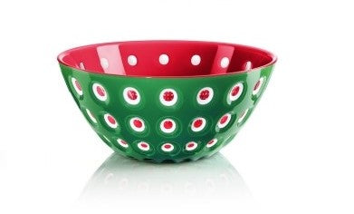 guzzini guzzini contenitore le murrine in san d 25 cm smeraldo bianco rosso ean 8008392392446