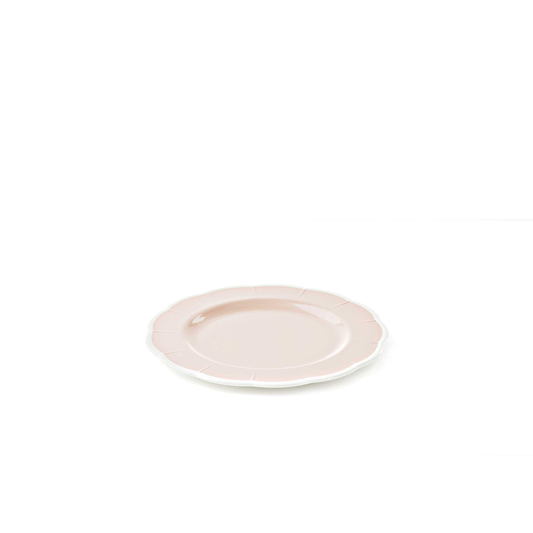 GUZZINI Piatto Piano Melamina Flora D 28 Cm Table Decor Rosa Polvere