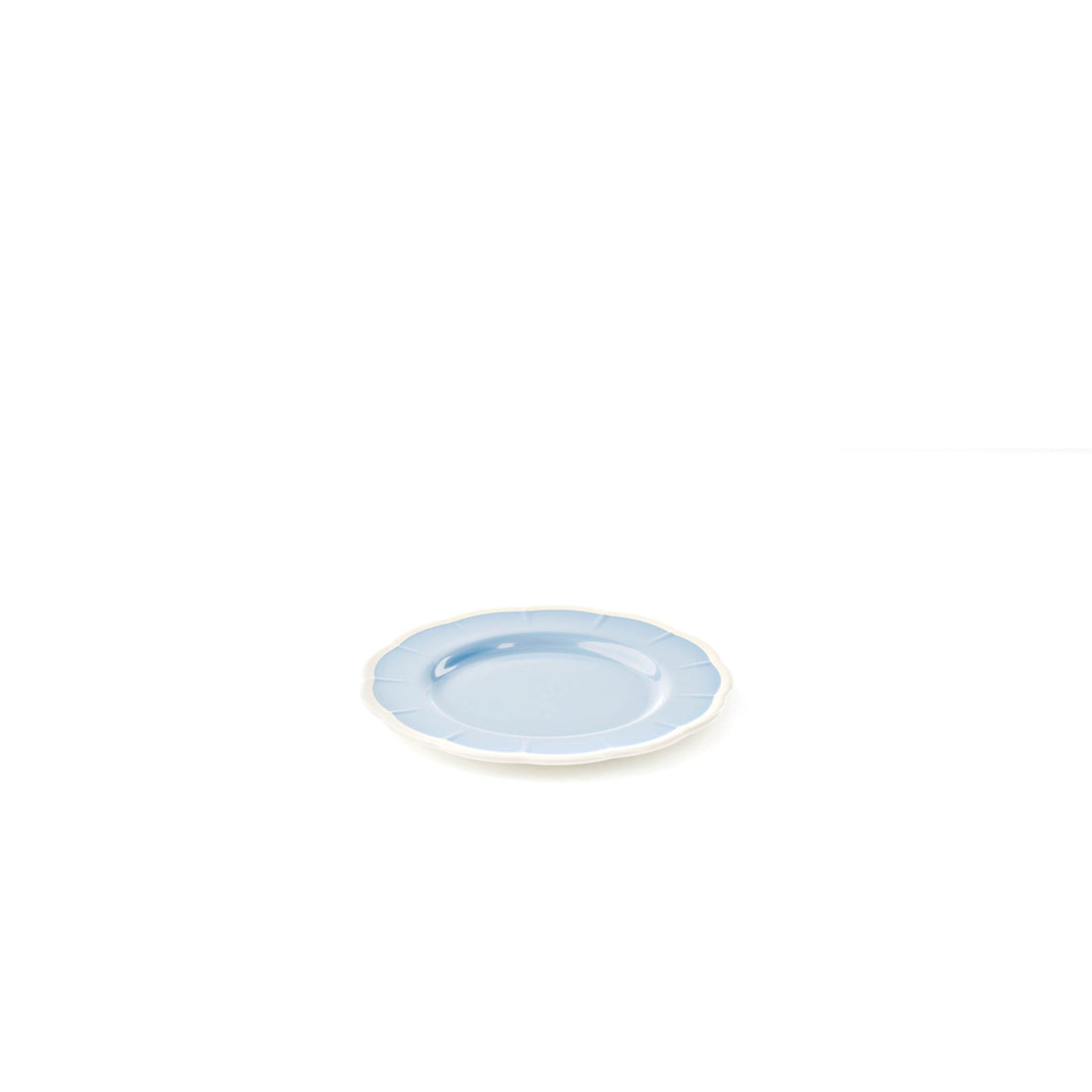 GUZZINI Piatto Dessert Melamina Flora D 21 Cm Table Decor Celeste Polvere