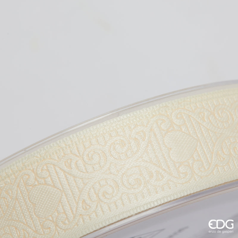 edg enzo de gasperi edg enzo de gasperi nastro motivo cuori mix h 25 cm l 20 mt champagne ean 4008953575718