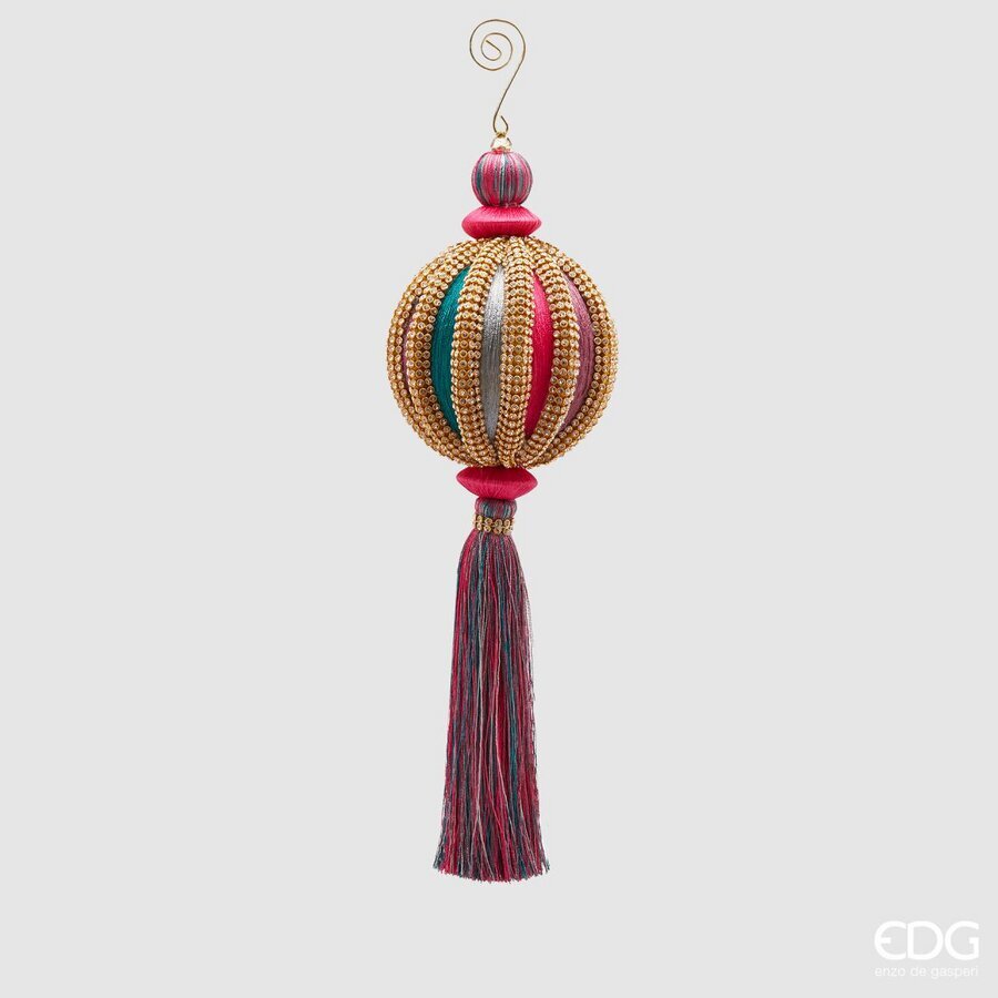 EDG Enzo De Gasperi Palla Natale Silk Zirc Meridia H32 D10 Multicolor