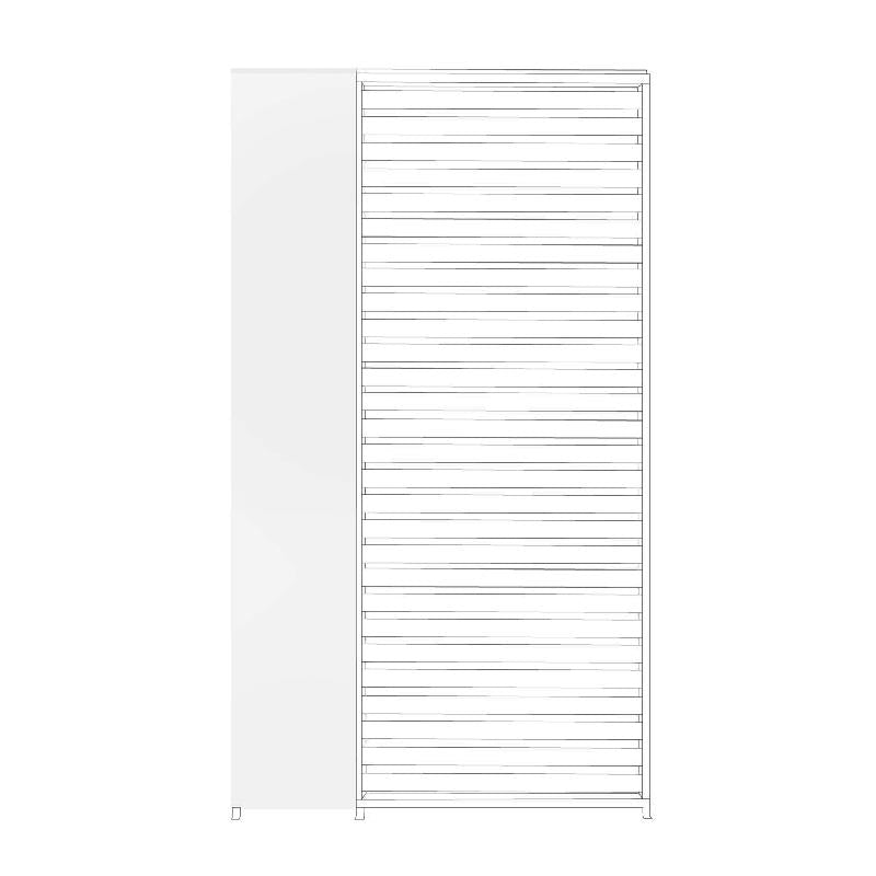 Bizzotto Pannello Verticale Pergola Ocean 232,45 x 30,9 Cm Bianco