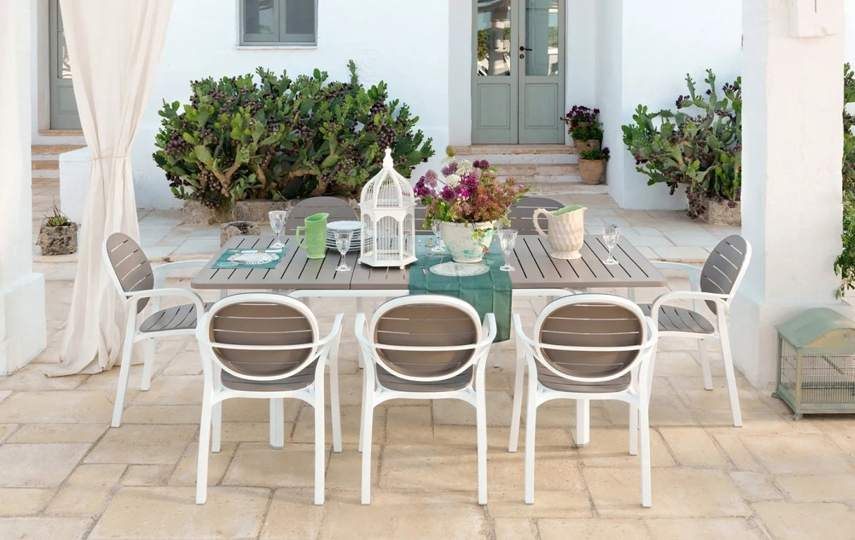 nardi nardi tavolo alloro 140 extensible 140 210 x 100 cm h 73 cm antracite ean 8010352829435