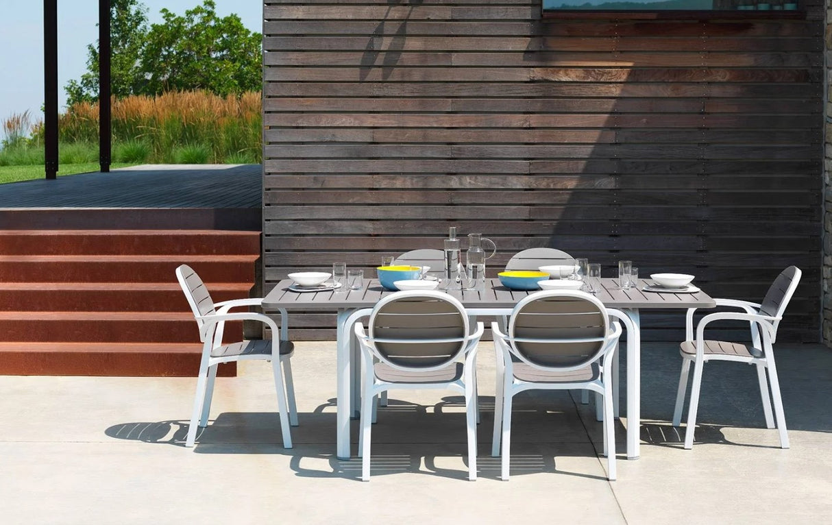 nardi nardi tavolo alloro 140 extensible 140 210 x 100 cm h 73 cm antracite ean 8010352829435