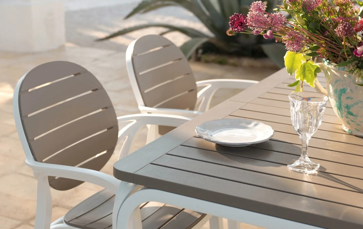 nardi nardi tavolo alloro 140 extensible 140 210 x 100 cm h 73 cm tortora ean 8010352829411