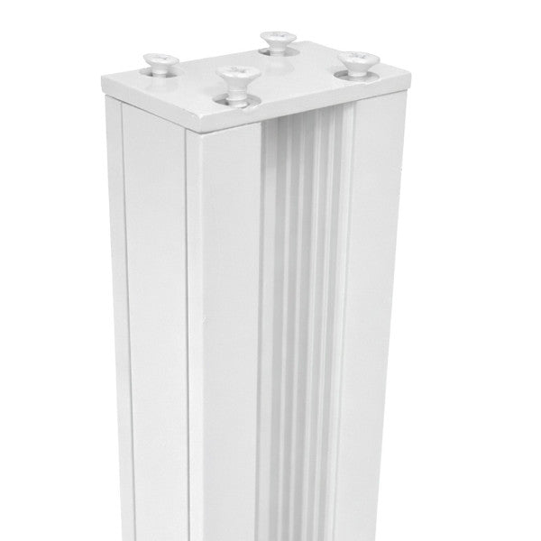 L'Arcolaio Palo Singolo Recinzione Ami H.146cm Bianco