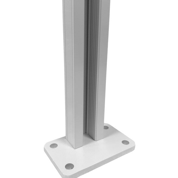 L'Arcolaio Palo Singolo Recinzione Ami H.146cm Bianco