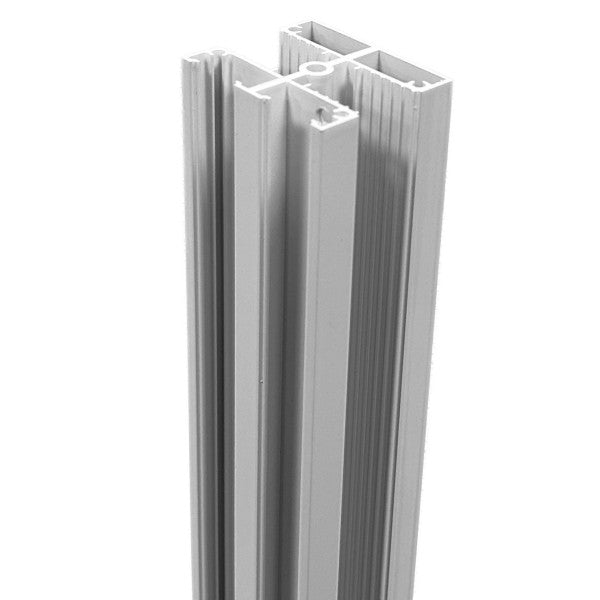 L'Arcolaio Recinzione Ami Palo Doppio H.146cm Bianco Lucido