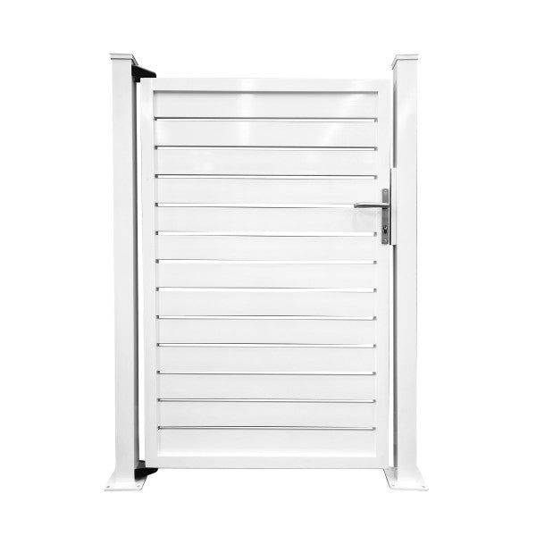 L'Arcolaio Cancello Pedonale Miami 100x160cm Bianco Lucido