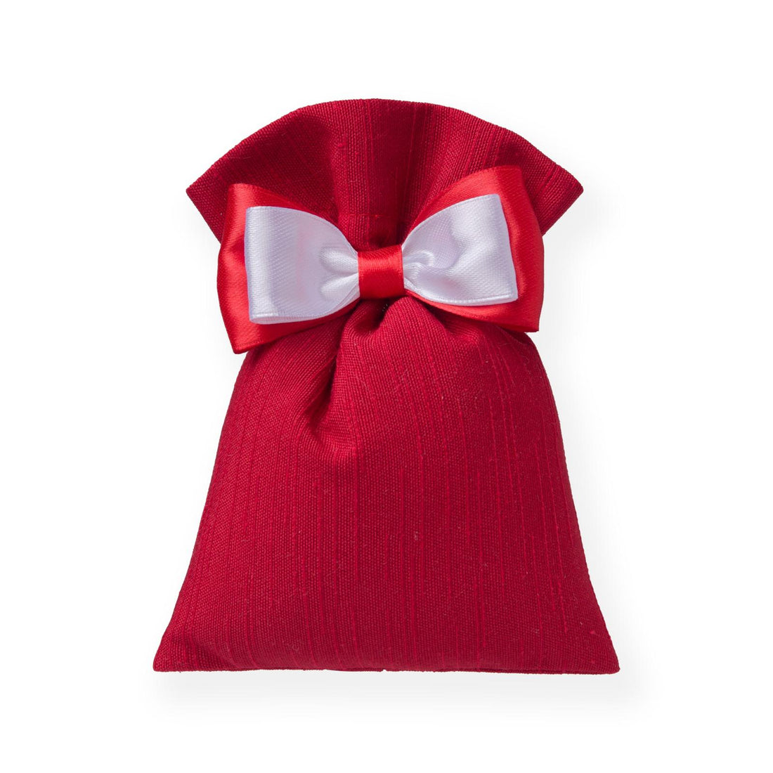 Creazioni per Enzo Sacchetto Bomboniera Portaconfetti Canette Rosso 12x9 cm Cf 10 pz