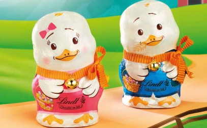 Lindt Pulcino Boy & Girl Latte 100 Gr 1 Pz