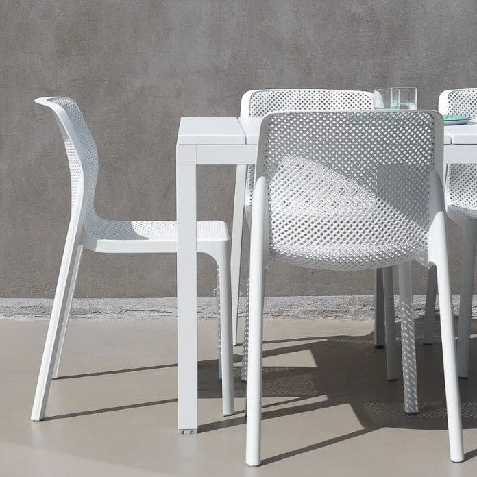 nardi nardi tavolo rio 140 extensible 140 210 x 85 cm h 76 cm alluminio bianco ean 8010352828636