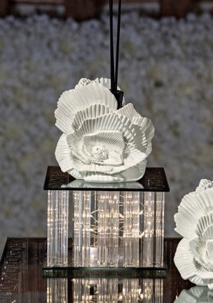 Cupido&Co. Glass Stand with LED 250 x 250 mm H 100 mm