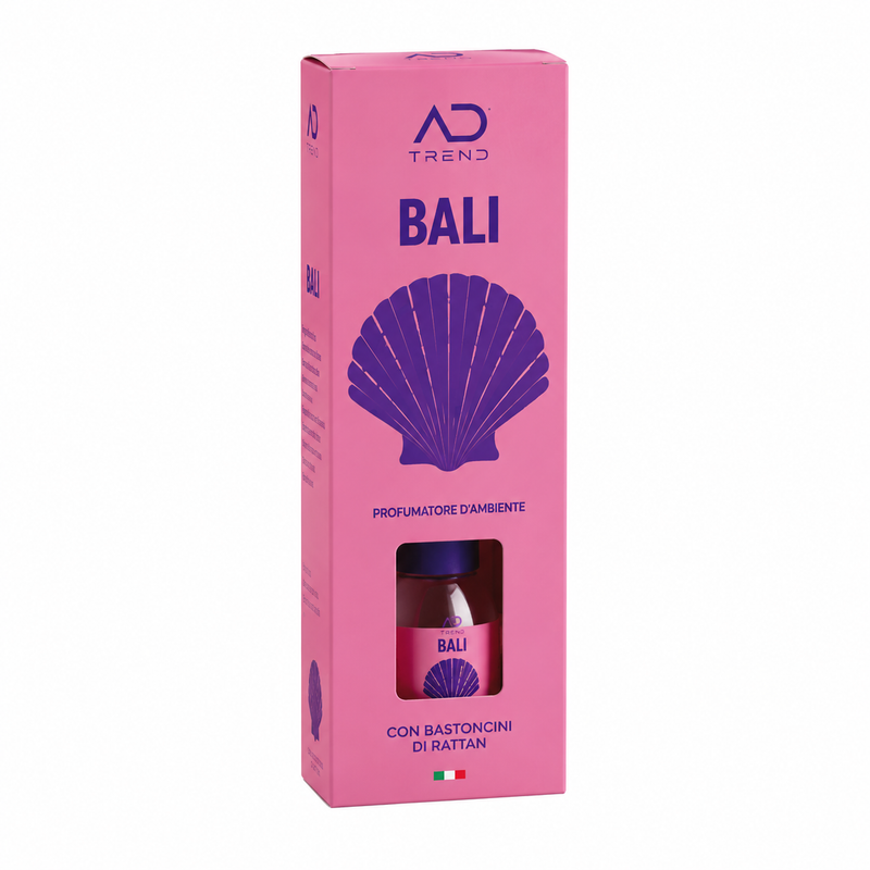 Ad Trend Diffusore di Fragranza Bali con Midollini 125 ml – Profumatore per Ambienti e Arredo Casa