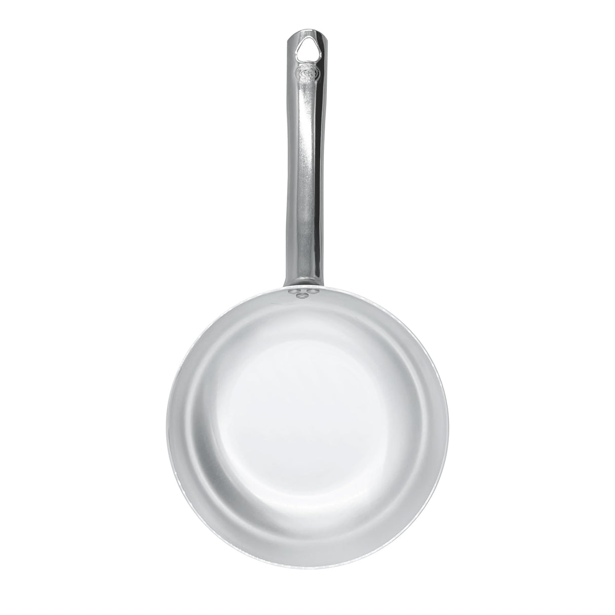 AGNELLI Padella svasata alta Alluminio con 1 Manico Inox D 28 Cm