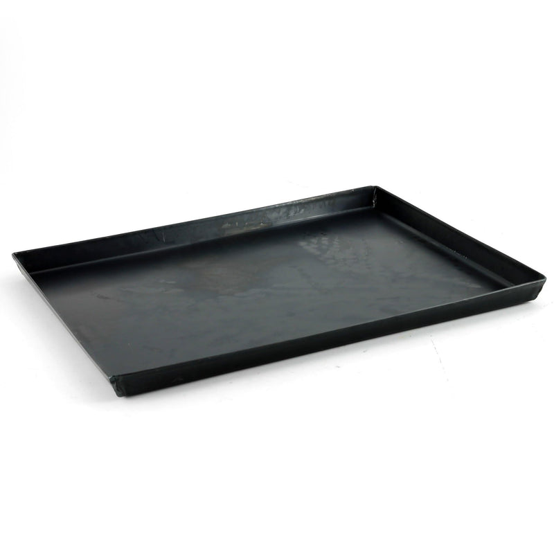 AGNELLI Teglia Rettangolare Lamiera Blu 45x35x3 Cm