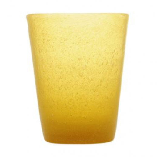 Zani Serafino Bicchiere Tumbler Glass Corn in Pasta di Vetro