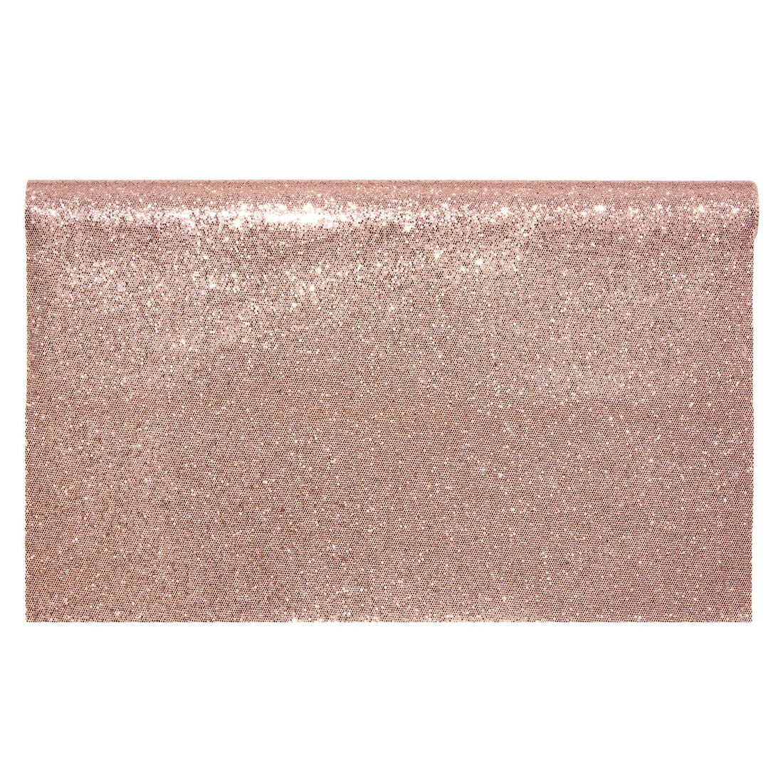 Piovaccari Aurora Sparkle Roll Dark Gold Oro Scuro 48x180 cm – Runner Decorativo Natalizio Brillante per Tavola, Centrotavola e Addobbi di Natale