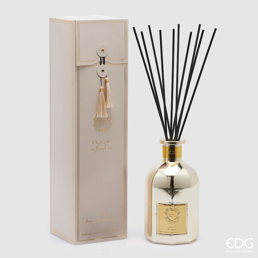 EDG Enzo De Gasperi Perfumer Bottle Classic 1000 Ml H 22 Cm D 12 Cm Oud