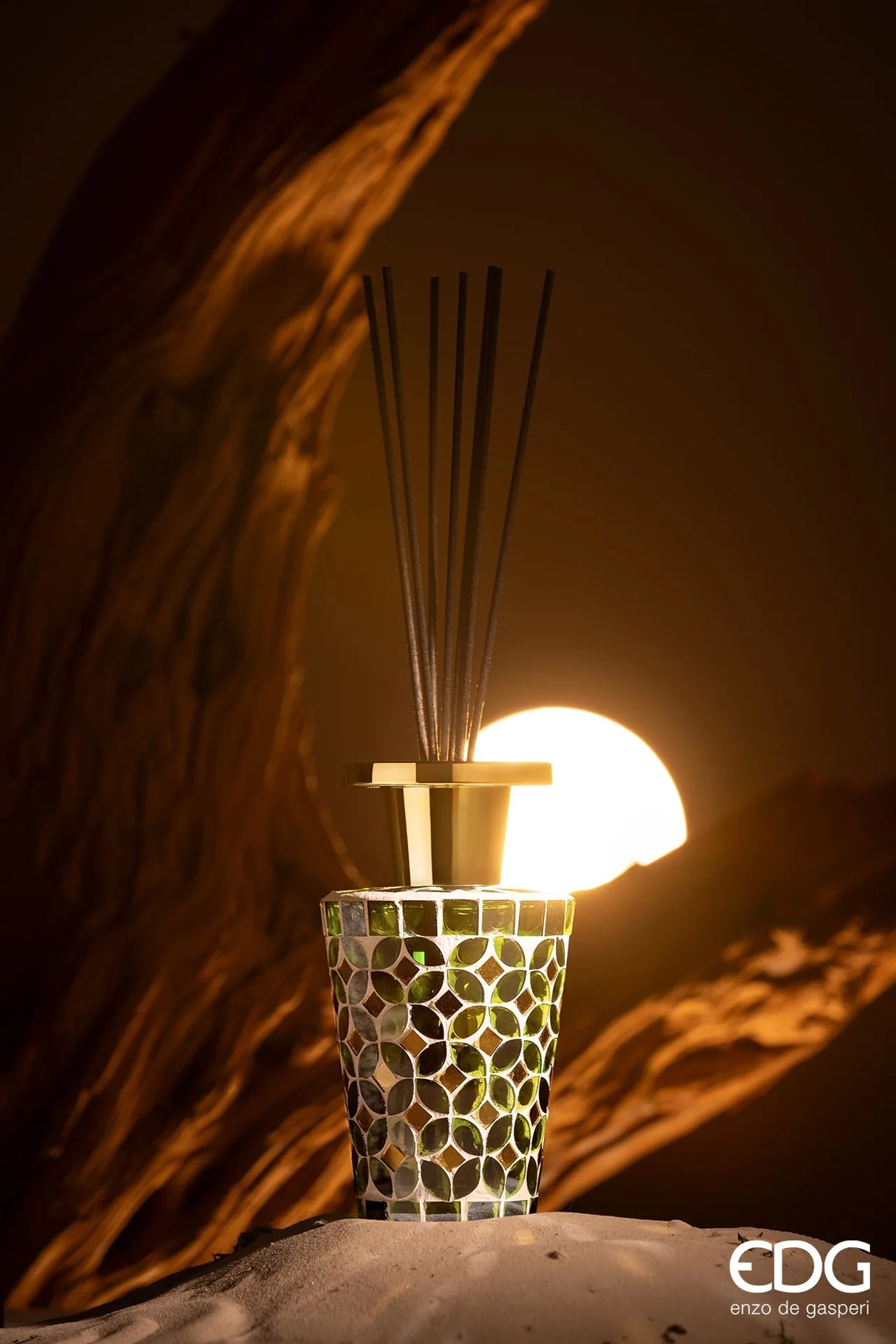 edg enzo de gasperi edg enzo de gasperi profumatore bottiglia agadir 300 ml h 175 cm d 9 cm ambra marocchina ean 8059824465351