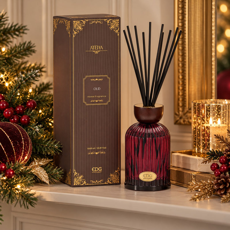 EDG Enzo De Gasperi Profumatore Bottiglia Atena Oud H20 Ø11 cm – Profumo per Ambiente