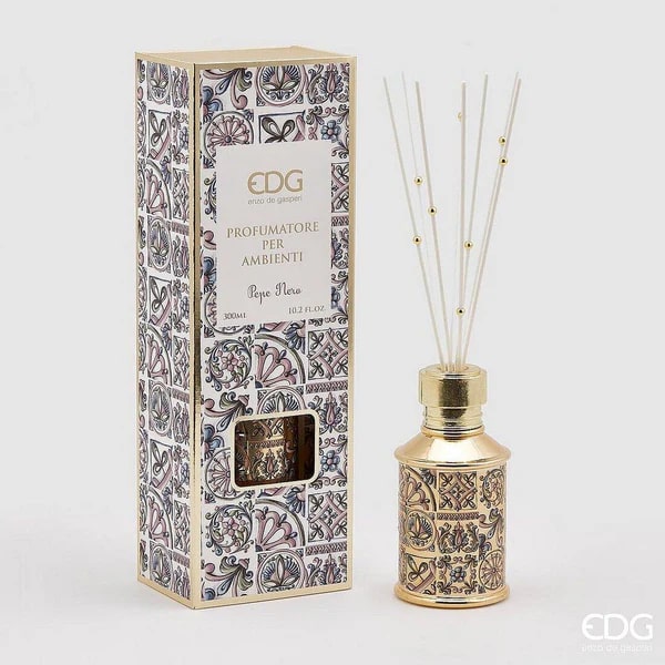 EDG Enzo De Gasperi Sicily Bottle Air Freshener 300ml Black Pepper