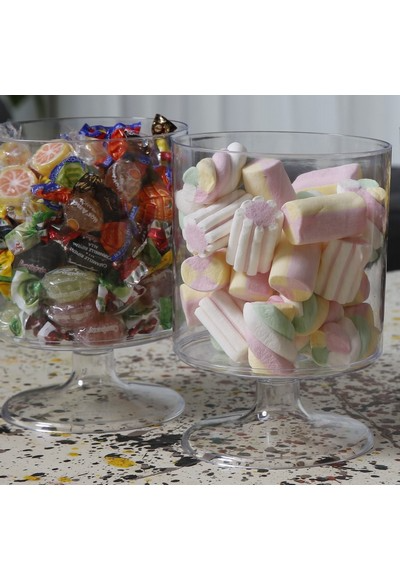 Bigiemme Cylindrical Plastic Container D 12.5 Cm H 12 Cm