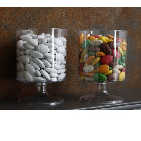 Bigiemme Cylindrical Plastic Container D 12.5 Cm H 12 Cm