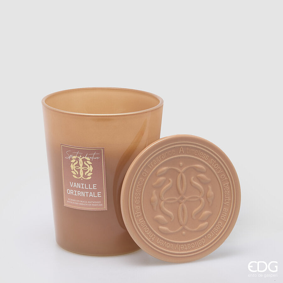 EDG Enzo De Gasperi Candela Symbol Profumata Cardamom Snaps H16 Ø13 cm – Idea Regalo Natale