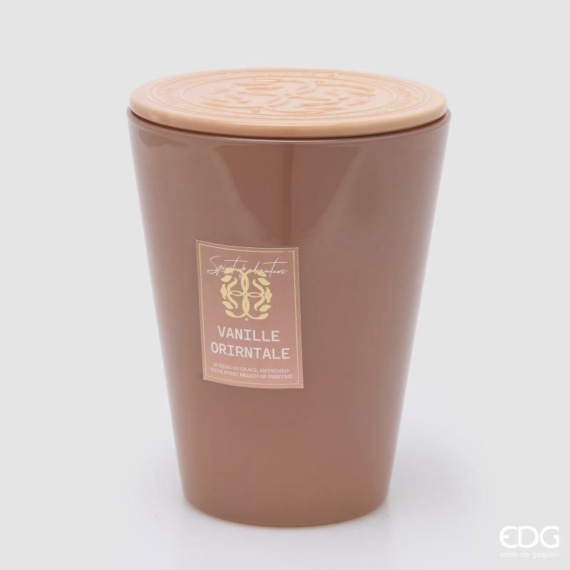 EDG Enzo De Gasperi Candela Symbol Profumata Cardamom Snaps H23 Ø18,5 cm – Idea Regalo Natale