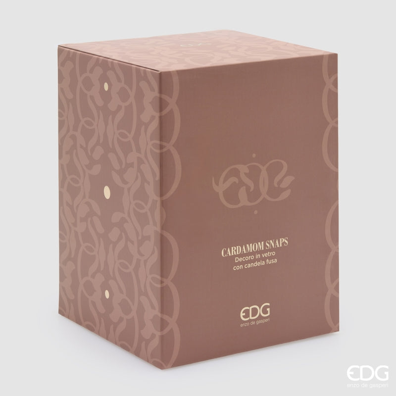 EDG Enzo De Gasperi Candela Symbol Profumata Cardamom Snaps H23 Ø18,5 cm – Idea Regalo Natale