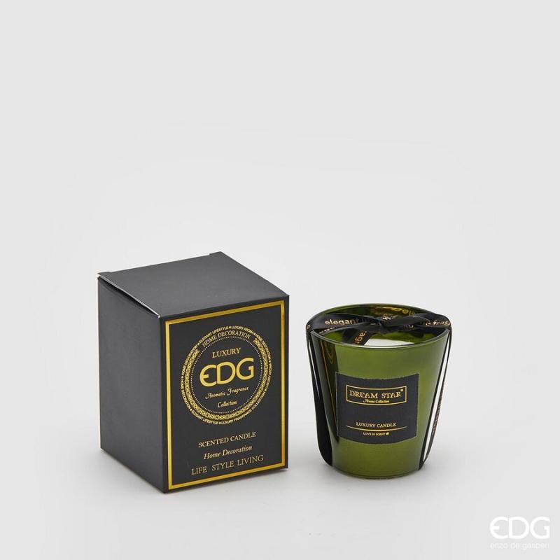 EDG Enzo De Gasperi Candela Mirror Profumata H7,5 D7,5 Patchouli Leather