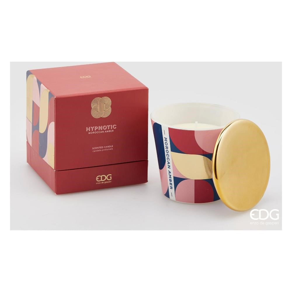 EDG Enzo De Gasperi Candela Hypnotic con Coperchio H9 Moroccan Amber