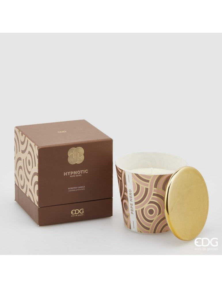EDG Enzo De Gasperi Hypnotic Candle with Lid H9 Black Pepper