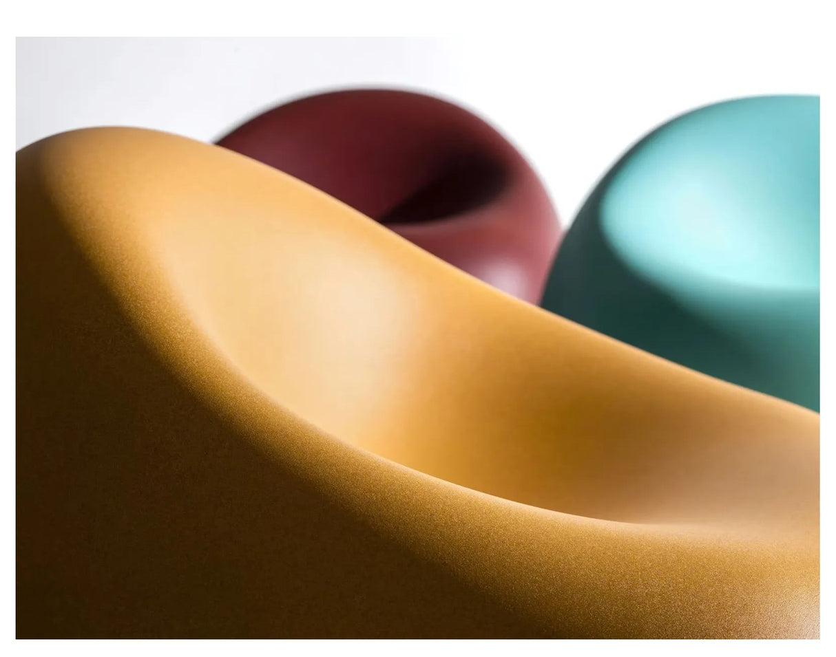 plust plust poltroncina gumball golden rust