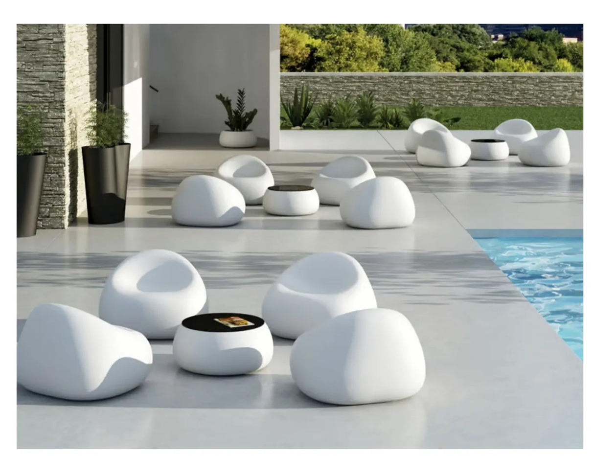 plust plust t ball tavolino contenitore con piano golden rust