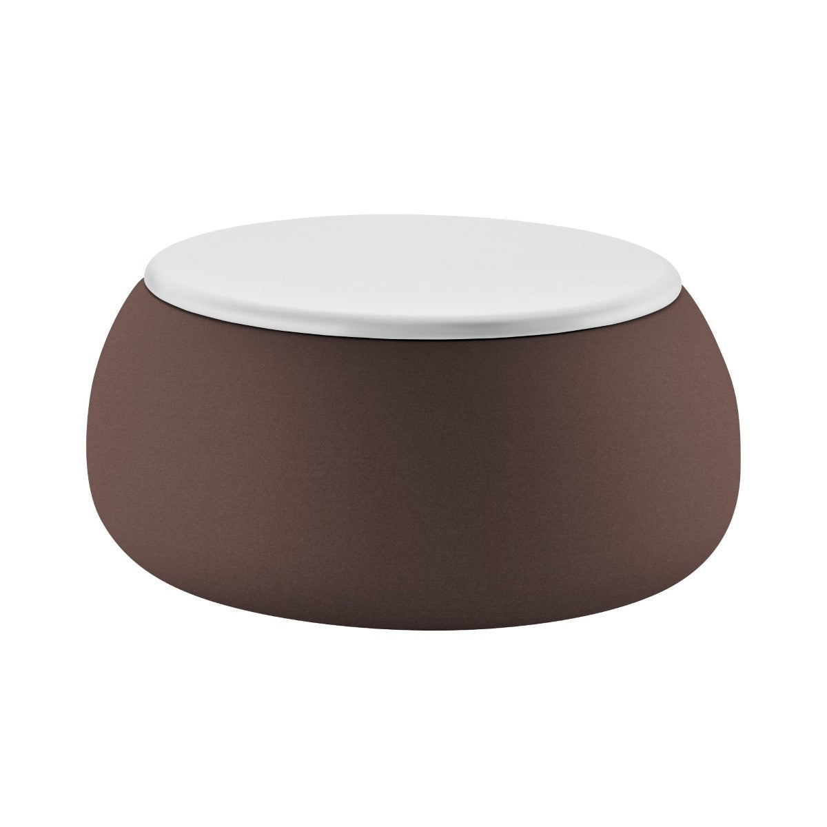 plust plust t ball tavolino contenitore con piano golden rust