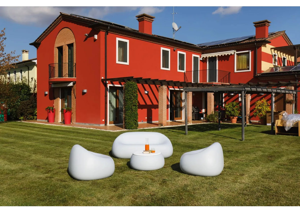 plust plust t ball tavolino contenitore con piano acquamarina