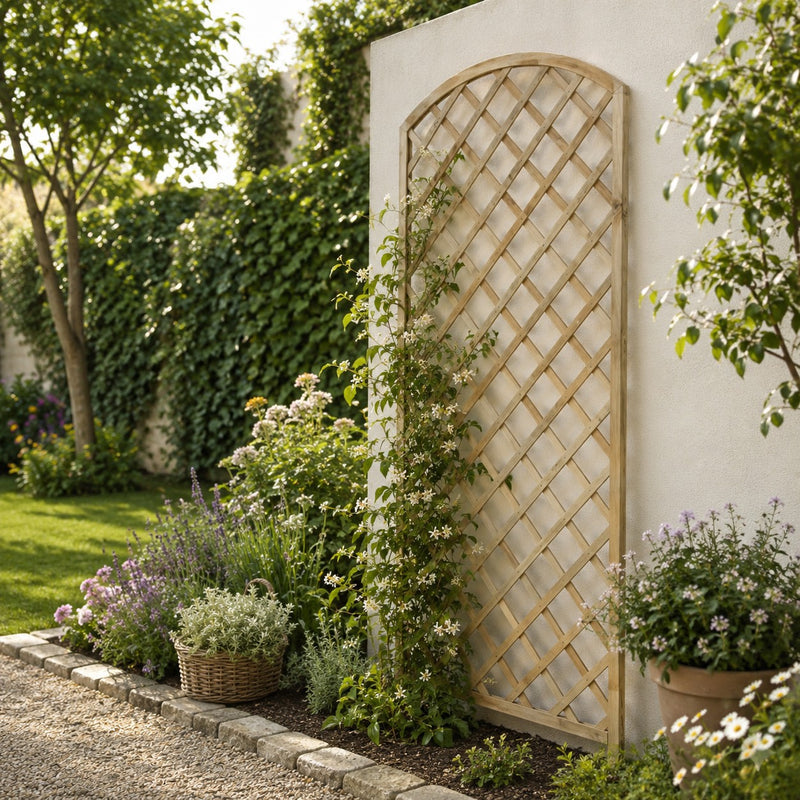 L'Arcolaio Griglia Legno Garden Arco 90x180cm Impregnato per Outdoor
