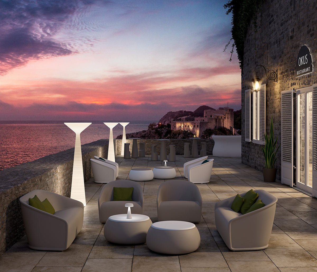 plust plust poltrona settembre bianco