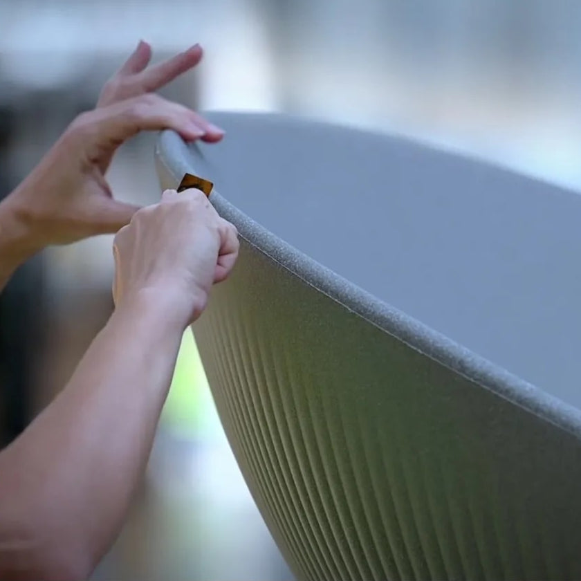 plust plust Sessel Fade Relax Stein