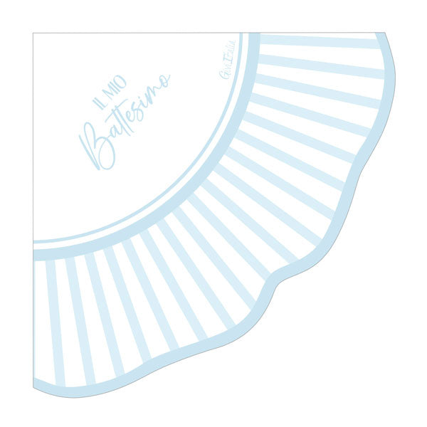 givi givi tovaglioli smerlo liberty il mio battesimo azzurro 33 x 33 cm cf 16 pz azzurro ean 8010052645953