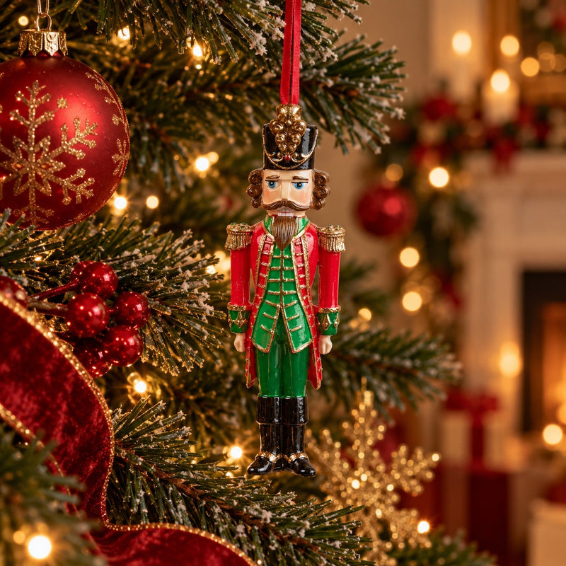 EDG Enzo De Gasperi Addobbo di Natale Soldatino H15 cm – Decorazione Albero Natalizio