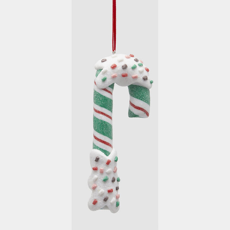EDG Enzo De Gasperi Addobbo Natalizio Candy Cane H13,3 cm Ass. 1 Pezzo – Decorazione per Albero di Natale