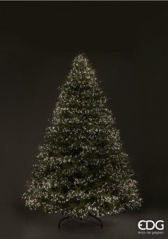 EDG Enzo De Gasperi Albero di Natale Pino Spark H 240 Cm D 184 Cm 7.200 Led
