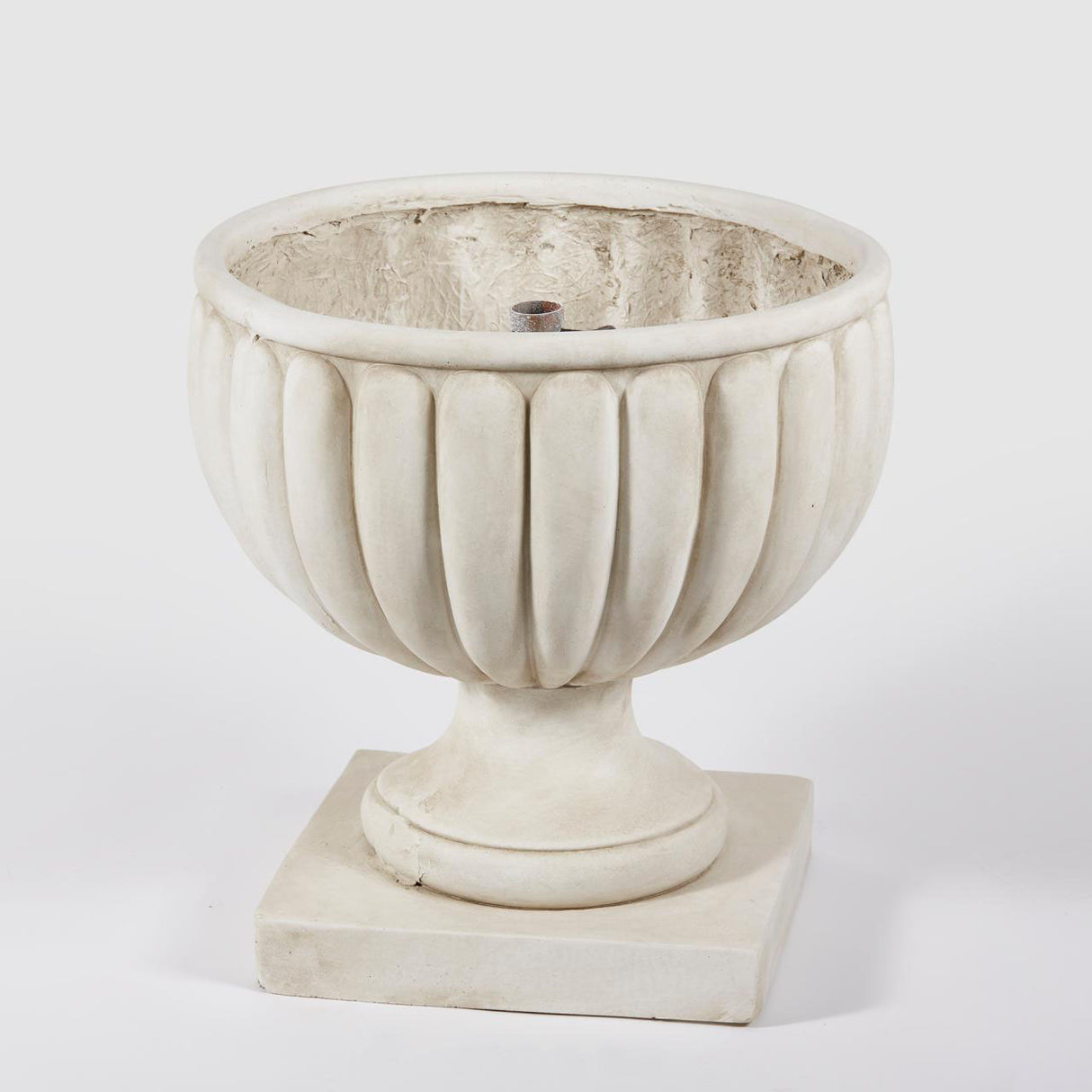 EDG Enzo De Gasperi Base Coppa per Albero di Natale H 55 cm D 54 cm Ivory