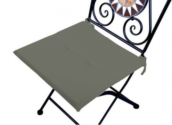 L'Arcolaio Cuscino Antimacchia per Sedia Grigio 40x40