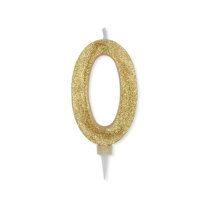 Big Party Num. 0 Max di Cera Sweety Oro Glitter