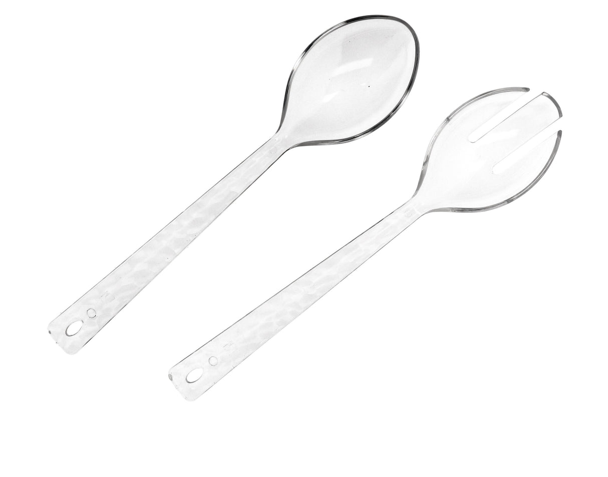 regalo italiano regalo italiano set 2 cucchiai lance h 65 cm 285 x 4 cm plastica trasparente ean 8021785782891