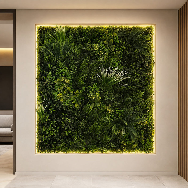 L'Arcolaio Pannello Verde Verticale 1x1m - Siepe Decorativa